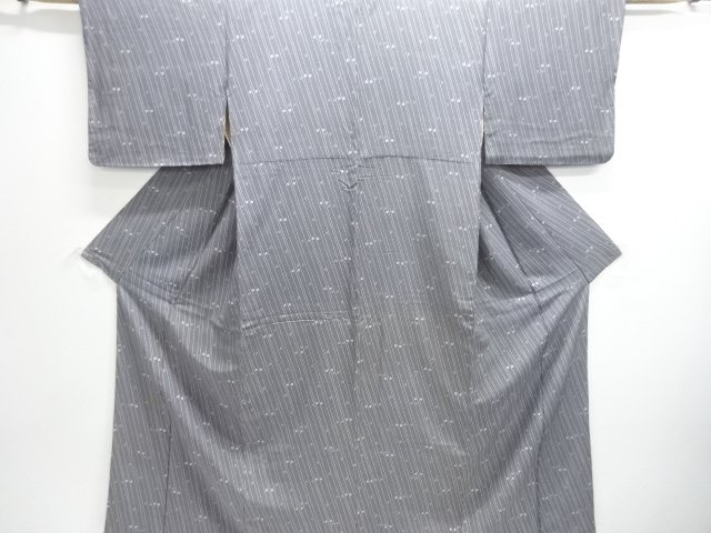 JAPANESE KIMONO / ANTIQUE DIAGONAL STRIPES / HIKITA PATTERN JODAI TSUM